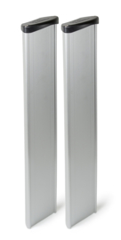 664000~~DEA PILLY/60 aluminium palen voor fotocellen, hoogte 55cm (paar)  (ME)