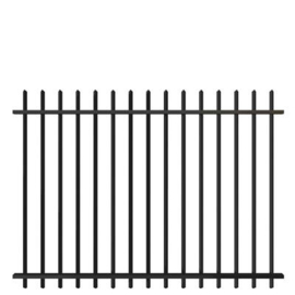 Spijlenvak Arena RS 1800 - h.o.h. 150 - sendzimir verzinkt en gecoat RAL9005 Art. nr. VAARRS150SV90051800 prijs per Stuk(s) excl. BTW