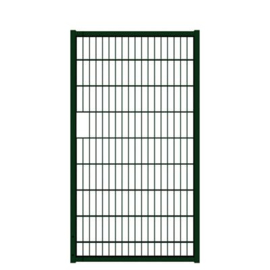 Tuinpoortvleugel 1000x1800 mm met dubbelstaafmatvulling - RAL6009 Art. nr. TPTDM6009100180 prijs per Stuk(s) excl. BTW