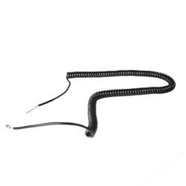 Spiraalkabel 5G 0,25 lengte 3m met steun Art nr. AXE053  (NE)