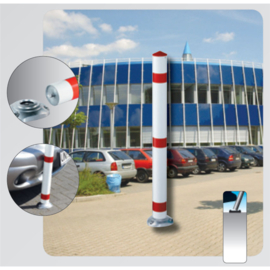 Vektor Paal Alu breukbeveiliging Art nr. PLU083  (NE)