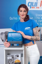 Quiko Velos FX Superfast. schuifpoort motor. tot 600kg. Inclusief knipperlamp, Zender, Sleutelcontact en set IR Sensoren.Art. 0502  (QU)