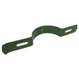 Langlip tussenbeugel Ø 89 mm - elektrolytisch verzinkt en gecoat RAL6009 Art. nr. LLB600989 prijs per Doos à 100 stuks excl. BTW