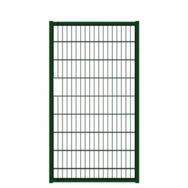 Tuinpoortvleugel 1000x1800 mm met dubbelstaafmatvulling - RAL6005 Art. nr. TPTDM6005100180  prijs per Stuk(s) excl. BTW