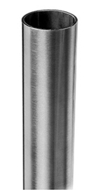 RVS5-4"~~6M GELASTE RONDE INOX 304-KORREL 320 BUIS 42.4X2