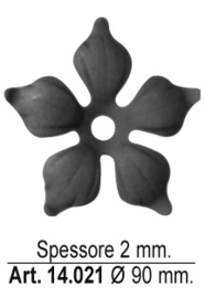 BL201~~BLADJE IN ZACHT STAAL