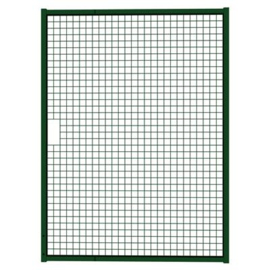 Tuinpoortvleugel 1500x2000 mm met gaasvulling - RAL6005 Art. nr. TPS6005150200 prijs per Stuk(s) excl. BTW