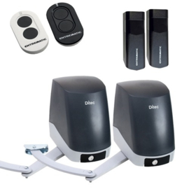 Ditec FCLS Kit draaihekaandrijving knikarm opbouw tot 3,5m vleugel basis Ditec Facil ,  kit met 1x losse motor (HO)