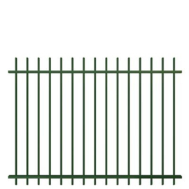 Spijlenvak Orion pro 1800 - h.o.h. 100 mm - sendzimir verzinkt en gecoat RAL6005 Art. nr. VAO1SV60051800 prijs per Stuk(s) excl. BTW