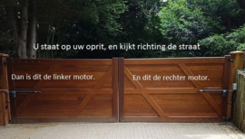 Quiko EON 400 rechter motor.  (QU)