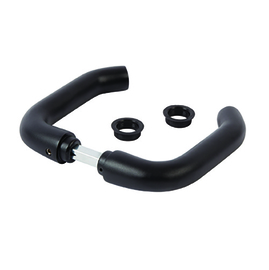 3006B-H~~P00002052 - Krukpaar in zwart geanodiseerd aluminium