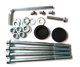 Onderdelen voor assemblage Optimus 250 behuizing Art nr. 104943  (SE)