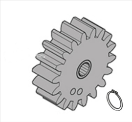 Sommer Tandwiel module 4 voor SP900 Art nr. 104610 (SE)
