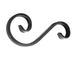 S150-12X6~~WARM UITGESMEDE KRUL