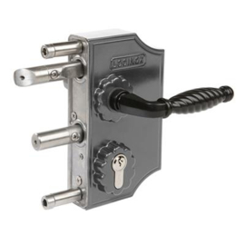 Groot sierpoortslot opbouw - profiel 40-60 mm - Zamac krukken 3006FA en cilinder - RAL7016 Art. nr. LAKQ4040H2L7016 Prijs €56.46 € 56,46 prijs per Stuk(s) excl. BTW