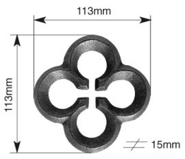 033~~SIERELEMENT 113X113MM