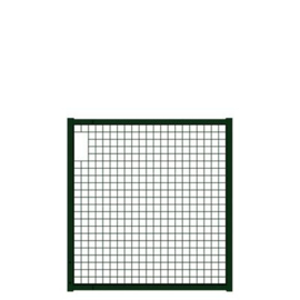 Tuinpoortvleugel 1200x1250 mm met gaasvulling - RAL6009 Art. nr. TPS6009120125 prijs per Stuk(s) excl. BTW