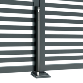 Locinox ELECTRADROP-E-9005  Art. nr. ELECTRADROPE9005 - Gemotoriseerde grondgrendel met fail close-functionaliteit-zwart (HO)   €495,95