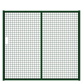 Tuinpoortvleugel 2000x1800 mm met gaasvulling - RAL6005 Art. nr. TPS6005200180  prijs per Stuk(s) excl. BTW
