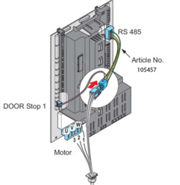 Sommer Adapterkabeltje voor ombouw naar GIGAcontrol Art nr. 105457  (SE)