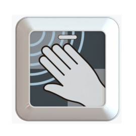 Microwave knop. - Geen aanraking nodig. - Voor omgeving waar hygiene belangrijk is. - IP54. (NE)