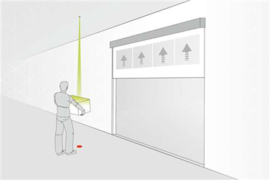 Zelfklevende rode vloermarkering TOF/Spot Art nr. 105425  (SE)