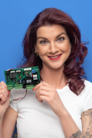 Quiko Moovy, Velos en Zebra schuifpoort print, en voor proteco mover. Art. 4007  (QU)