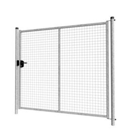 Enkele tuinpoortset met gaasvulling 2000x1800 - verzinkt Art. nr. TPVV200180S prijs per Set excl. BTW