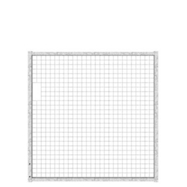 Tuinpoortvleugel met gaasvulling 1500x1500 - verzinkt Art. nr. TPVV150150 prijs per Stuk(s) excl. BTW