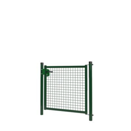 Enkele tuinpoortset met gaasvulling 1000x1000 - RAL6005 Art. nr. TPS6005100100S prijs per Set excl. BTW