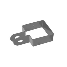 Kortlip eindbeugel 60x60 mm - elektrolytisch verzinkt en gecoat RAL7016 Art. nr. DLEB70166060 prijs per Stuk(s) excl. BTW