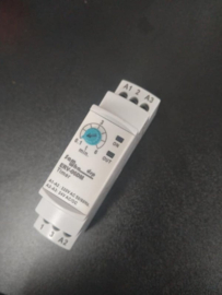tijdrelais erv-06dm, nodig bij sommige electrosloten. werkt op 230 v en 24v. art. 7789  (QU)