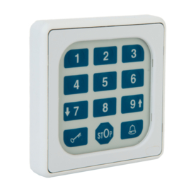 Geba codeKlavier CODY alu met membraan toetsen Art nr. COD099  (NE)