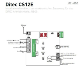 Ditec CS12E printplaat  (HO)