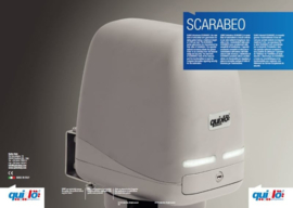 Quiko Scarabeo, QK SCA KITY 230V tot 2,5m Set van 2 Knikarm motoren. Geen middenstop nodig.  Art.0731  (QU)