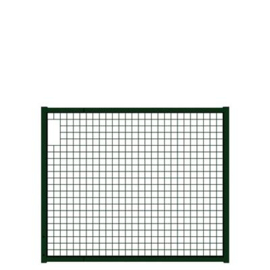 Tuinpoortvleugel 1500x1250 mm met gaasvulling - RAL6009 Art. nr. TPS6009150125 prijs per Stuk(s) excl. BTW