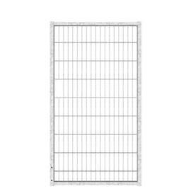 Tuinpoortvleugel 1000x1800 mm met dubbelstaafmatvulling - verzinkt Art. nr. TPTDMVV100180 prijs per Stuk(s) excl. BTW