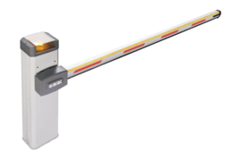 GiBiDi Slagboom KIT BAR544, 2m basis met arm 80x40mm 24Vdc. Art nr. GBDKBARR2B  (NE)