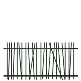 Spijlenvak Mykadoo pro 1250 - h.o.h. max. 110 mm - thermisch verzinkt en gecoat RAL6009 Art. nr. VAMYVV60091250 prijs per Stuk(s) excl. BTW