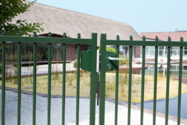 Locinox Inwendige grondgrendel SUBY - zwart RAL9005 Art. nr. SUBY9005  (TH)