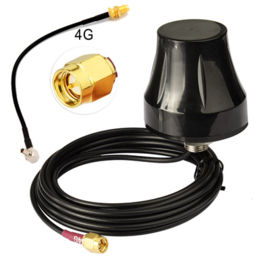Antenne voor 4G modem 3m kabel + adapterkabel Art nr. 104816  (SE)