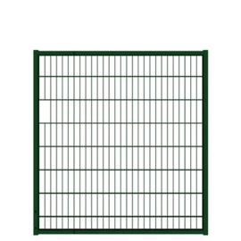 Tuinpoortvleugel 1500x1600 mm met dubbelstaafmatvulling - RAL6005 Art. nr. TPTDM6005150160 prijs per Stuk(s) excl. BTW
