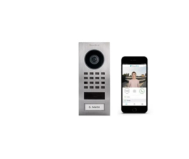 Doorbird D1101V IP videokit opbouw, incl. voeding + wifi