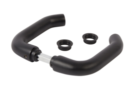 3006B~~P00001835 - Krukpaar in zwart geanodiseerd aluminium met 60mm krukstift 3006B