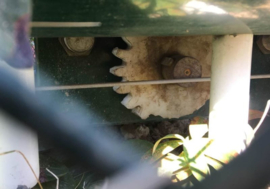 HERAS en B&G 6HERTW met 20 tanden vervanging voor kunststof tandwiel. Module 6.  (HO)