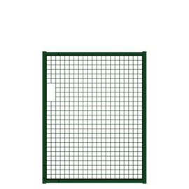 Tuinpoortvleugel 1200x1500 mm met gaasvulling - RAL6005 Art. nr. TPS6005120150 prijs per Stuk(s) excl. BTW