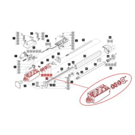 Sommer Motorbehuizing voorgemonteerd Twist 350 Art nr. 104064  (SE)
