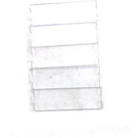 Facila naamplaatje buitenpost 43x13mm Art nr. 103921  (SE)