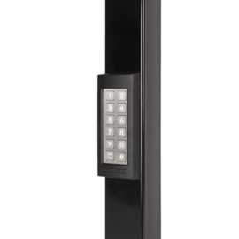 Locinox Codeklavier SLIMSTONE met 2 geïntegreerde relais - RAL9005 Art. nr. SLIMSTONE-2-9005  (HO)  €167,95