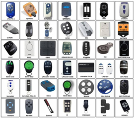 10x Kijzer RX-Multi ontvanger, Voor bijna elk merk poortopeners. Wanneer een vervangende handzender niet mogelijk is. of de ontvanger van uw poortopener defect is.Art. 4013  €24,95 p/st. (QU)